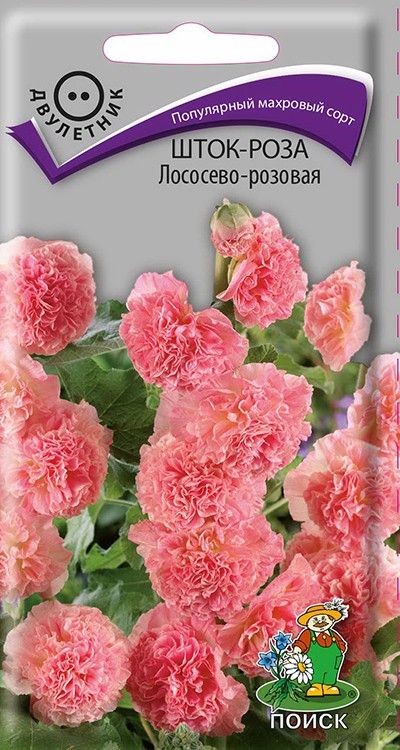 Купить Шток-роза Лососево-розовая 0,1гр. от 15 руб.